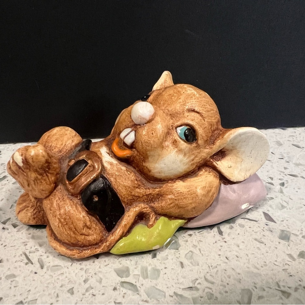 Vintage TINKER WARE "Freddy" Mouse Hand Painted Anthropomorphic Hand Painted